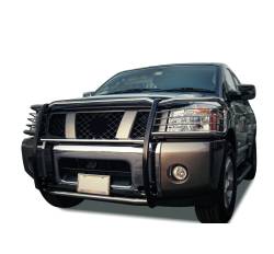 Black Horse Off Road - Black Horse 17NR26MSS Stainless Steel Grille Guard for Armada/Titan/Titan - Image 2