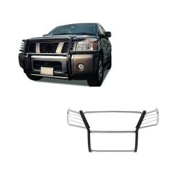 Black Horse Off Road - Black Horse 17NR26MSS Stainless Steel Grille Guard for Armada/Titan/Titan - Image 1