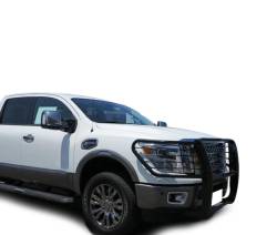Black Horse Off Road - Black Horse 17NR28MA Black Grille Guard for 16-24 Nissan Titan XD - Image 2