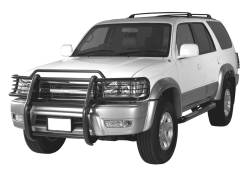 Black Horse Off Road - Black Horse 17TN23MA Black Grille Guard for 99-02 Toyota 4Runner - Image 2