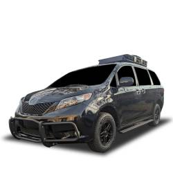 Black Horse Off Road - Black Horse 15TY920A Black Front Bumper Guard for 21-23 Toyota Sienna - Image 1