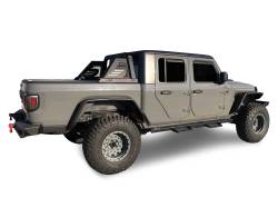 Black Horse Off Road - Black Horse AR2-09B Armour-II Black Roll Bar for 19-25 Jeep Gladiator JT - Image 2