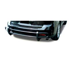 Black Horse Off Road - Black Horse 8D080616A Black Rear Bumper Guard for 05-10 Jeep Grand Cherokee - Image 2