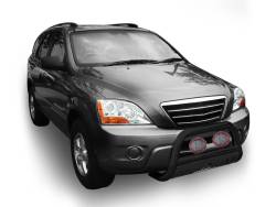 Black Horse Off Road - Black Horse CBB-KIB1601SP-PLFR Bull Bar Kit 5.3" LED's for 03-05 Kia Sorento - Image 2