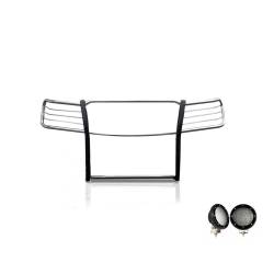 Black Horse Off Road - Black Horse 17A035700A2MSS-PLFB Black Grille Guard for 07-13 Silverado 1500 - Image 1