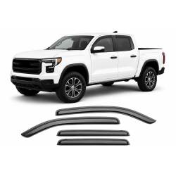Black Horse Off Road - Black Horse 144218 Rain Guard/Deflectors 23-24 Colorado/Canyon Crew Cab 4Pc - Image 1