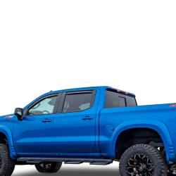 Black Horse Off Road - Black Horse 1494040IN Rain Guard/Deflectors 07-13 Silverado/Sierra Ext Cab 4PC - Image 2