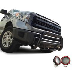 Black Horse Off Road - Black Horse MBB-TOD1009-PLFR Max Bull Bar w/5.3" LED's for 07-21 Toyota Tundra - Image 1