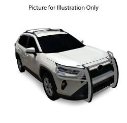Black Horse Off Road - Black Horse 17A093904MSS Stainless Steel Grille Guard for 19-24 Toyota RAV4 - Image 2