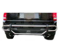Black Horse Off Road - Black Horse 8HO5SS SS Rear Bumper Guard for 09-15 Honda Pilot - Image 2