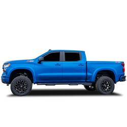 Black Horse Off Road - Black Horse 1494528IN Rain Guard/Deflectors 14-18 Silverado/Sierra Smoke 4Pc - Image 2