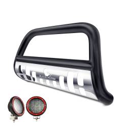 Black Horse Off Road - Black Horse CBBS-DOC1005SP-PLFR Bull Bar w/5.3" for 07-09 Chrysler Aspen/Durango - Image 2