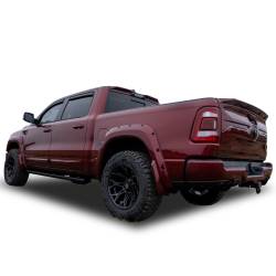 Black Horse Off Road - Black Horse 1494806IN Rain Guard/Deflectors 19-24 RAM 1500 Crew Cab Smoke 4Pc - Image 2