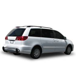 Black Horse Off Road - Black Horse 8TY918A Black Rear Bumper Guard for 04-23 Toyota Sienna - Image 1