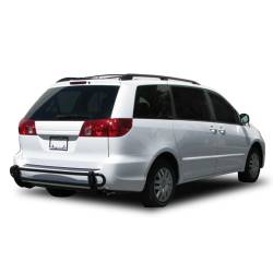 Black Horse Off Road - Black Horse 8TY918A Black Rear Bumper Guard for 04-23 Toyota Sienna - Image 2