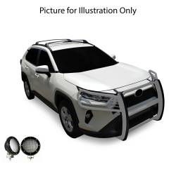 Black Horse Off Road - Black Horse 17A093904MSS-PLFB SS Grille Guard w/LED for 19-24 Toyota RAV4 - Image 2