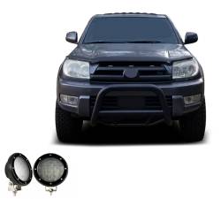 Black Horse Off Road - Black Horse MBB-TOF7007-PLFB Max Bull Bar 5.3" LED's for 03-09 GX470/4Runner - Image 1