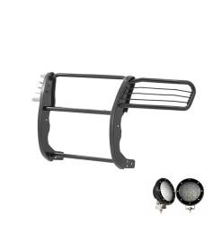Black Horse Off Road - Black Horse 17A096400MA-PLFB Black Grille Guard w/LED for 05-15 Toyota Tacoma - Image 2