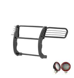 Black Horse Off Road - Black Horse 17A096400MA-PLFR Black Grille Guard w/LED for 05-15 Toyota Tacoma - Image 2