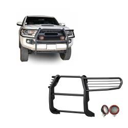 Black Horse Off Road - Black Horse 17A096402MA-PLFR Black Grille Guard w/LED for 16-23 Toyota Tacoma - Image 1
