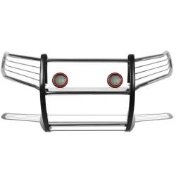 Black Horse Off Road - Black Horse 17A096402MSS-PLFR SS Grille Guard w/LED for 16-23 Toyota Tacoma - Image 1