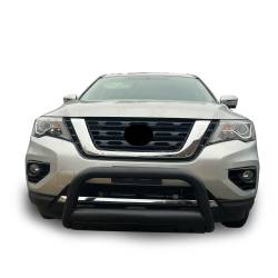 Black Horse Off Road - Black Horse CBB-NIA1802SP Black Bull Bar for 13-21 Nissan Pathfinder - Image 1