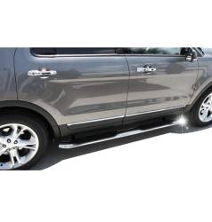 Black Horse Off Road - Black Horse 9B047603SS Stainless Steel 3" Side Steps for 11-19 Ford Explorer - Image 2