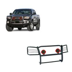 Black Horse Off Road - Black Horse 17A096400MA-PLR Black Grille Guard w/LED for 05-15 Toyota Tacoma - Image 1