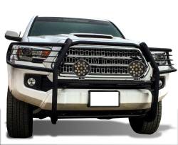 Black Horse Off Road - Black Horse 17A096402MA-PLB Black Grille Guard w/LED for 16-23 Toyota Tacoma - Image 2
