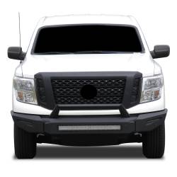 Black Horse Off Road - Black Horse AFB-NIXD Armour-II Bumper Only for 16-24 Nissan Titan XD - Image 2