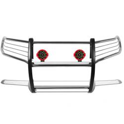 Black Horse Off Road - Black Horse 17A096402MSS-PLR SS Grille Guard w/LED for 16-23 Toyota Tacoma - Image 1