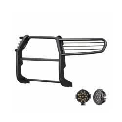Black Horse Off Road - Black Horse 17A098900MA-PLB Black Grille Guard w/LED for Sequoia/Tundra - Image 1
