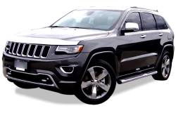 Black Horse Off Road - Black Horse 9B080203SSOV Stainless Side Steps for 11-21 Jeep Grand Cherokee - Image 2