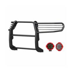Black Horse Off Road - Black Horse 17A098900MA-PLR Black Grille Guard w/LED for Sequoia/Tundra - Image 1