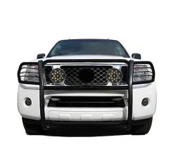 Black Horse Off Road - Black Horse 17A110200MA-PLB Black Grille Guard w/LED for Frontier/Pathfinder - Image 2