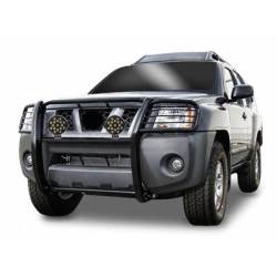 Black Horse Off Road - Black Horse 17A112100MA-PLB Black Grille Guard w/LED for 05-15 Nissan Xterra - Image 2