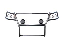 Black Horse Off Road - Black Horse 17D502MA-PLFB Black Grille Guard w/LED for Sprinter - Image 2