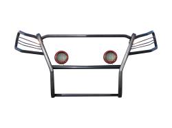 Black Horse Off Road - Black Horse 17D502MA-PLFR Black Grille Guard w/LED for Sprinter - Image 2
