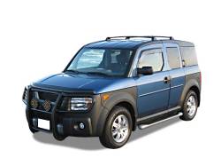 Black Horse Off Road - Black Horse 17A155900MA-PLB Black Grille Guard w/LED for 03-08 Honda Element - Image 2