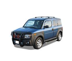 Black Horse Off Road - Black Horse 17A155900MA-PLR Black Grille Guard w/LED for 03-08 Honda Element - Image 2