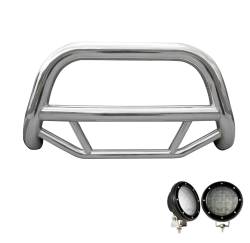 Black Horse Off Road - Black Horse MBS-HOB3301-PLFB Max Bull Bar w/5.3" LEDs for 02-06 Honda CRV - Image 1