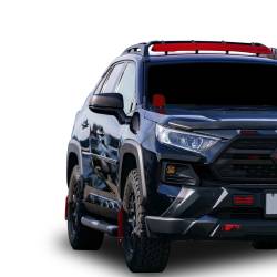 Black Horse Off Road - Black Horse 9B93904A Black 3" Side Steps for Toyota RAV4/Venza - Image 1