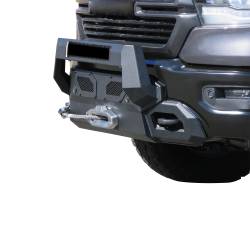 Black Horse Off Road - Black Horse AR3HD30NL Armour-3 HD Black Winch Bumper for 19-24 RAM 1500 - Image 1
