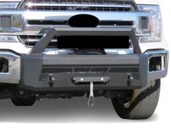Black Horse Off Road - Black Horse AR3HD41NL Armour-3 HD Black Winch Bumper for 18-20 Ford F150 - Image 2