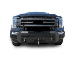 Black Horse Off Road - Black Horse AR3HD42NL Armour-3 HD Black Winch Bumper for 21-23 Ford F150 - Image 2