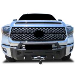Black Horse Off Road - Black Horse AR3HD63NL Armour-3 HD Black Winch Bumper for 14-21 Toyota Tundra - Image 1
