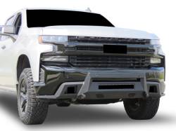 Black Horse Off Road - Black Horse AR3LD05NL Armour-3 LD Black Bumper 19-21 Chevy Silverado 1500 LTD - Image 2
