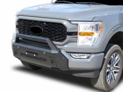 Black Horse Off Road - Black Horse AR3LD42NL Armour-3 LD Black Bumper for 21-23 Ford F150 - Image 2