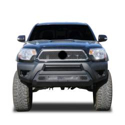 Black Horse Off Road - Black Horse AR3LD61NL Armour-3 LD Black Bumper for 12-15 Toyota Tacoma - Image 1