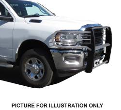 Black Horse Off Road - Black Horse 17DG113MSS SS Grille Guard for RAM 2500/3500 Polished 111 lbs - Image 1